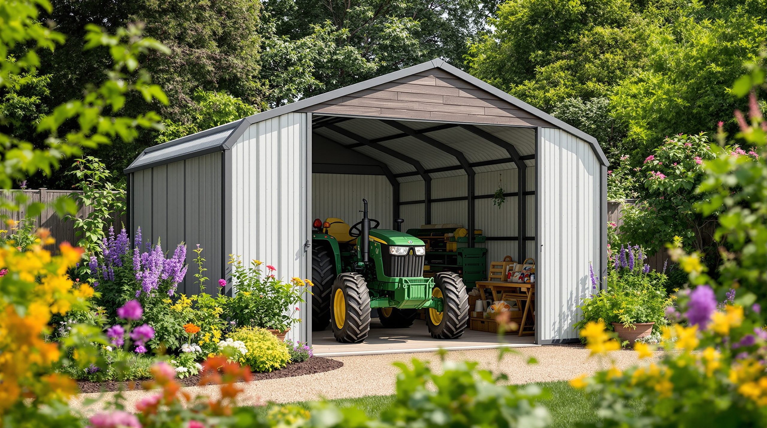 Abri pour tracteur agricole : protection optimale pour vos équipements