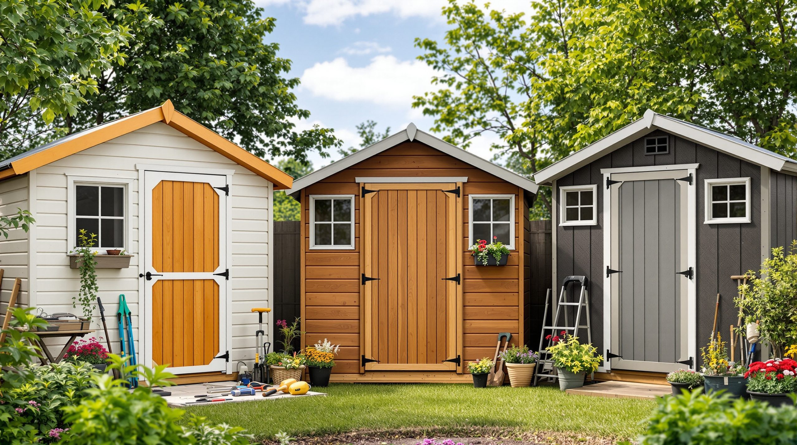 Cabane de jardin prix : comparez les modèles et trouvez le vôtre