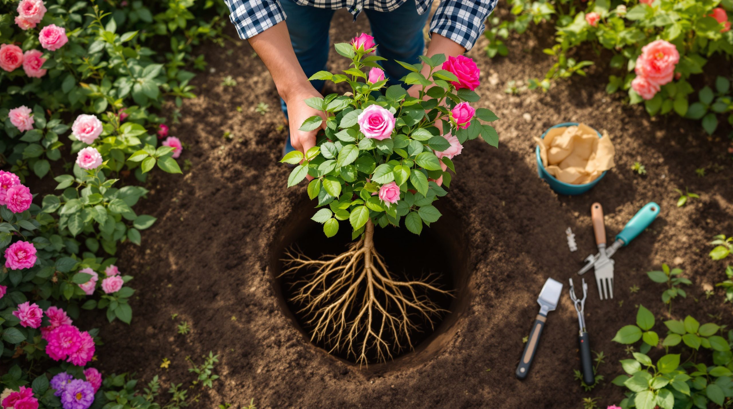 Comment déplacer un rosier : guide pratique pour réussir votre transplantation